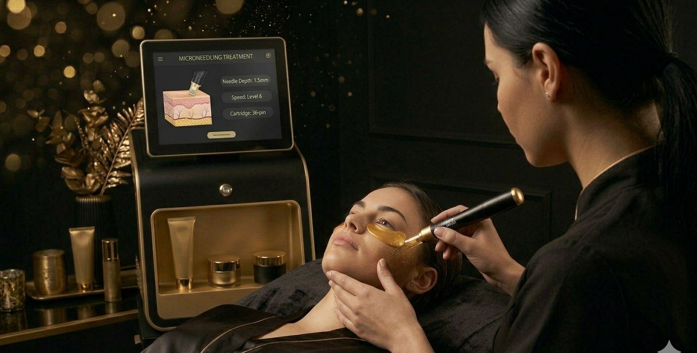 Microneedling und Biomicroneedling Schälkur Schulung mit Zertifikat im Seidenhaut Kosmetikstudio Egelsbach